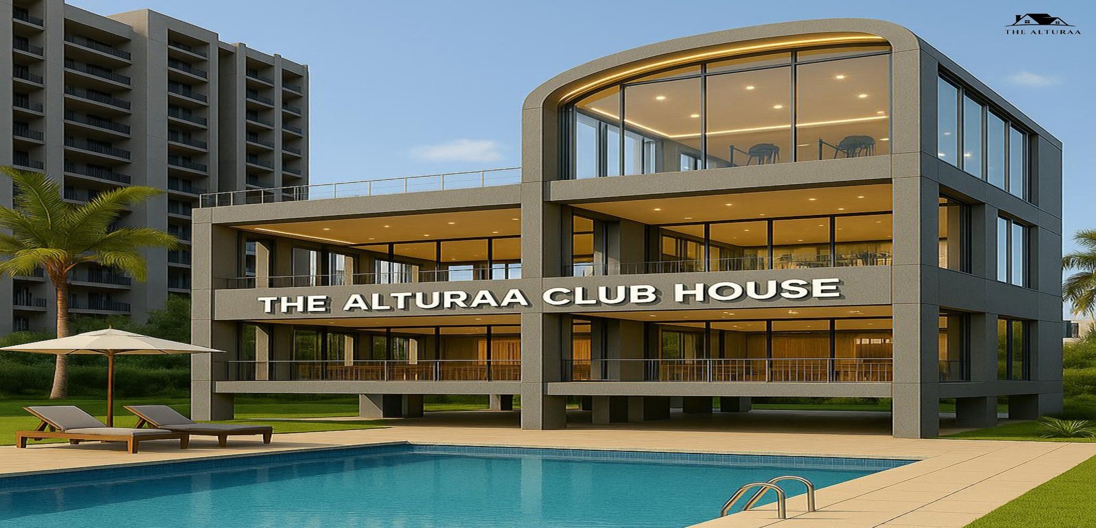 The Alturaa, Sector 36, Karnal - The Alturaa Club House & Pool
